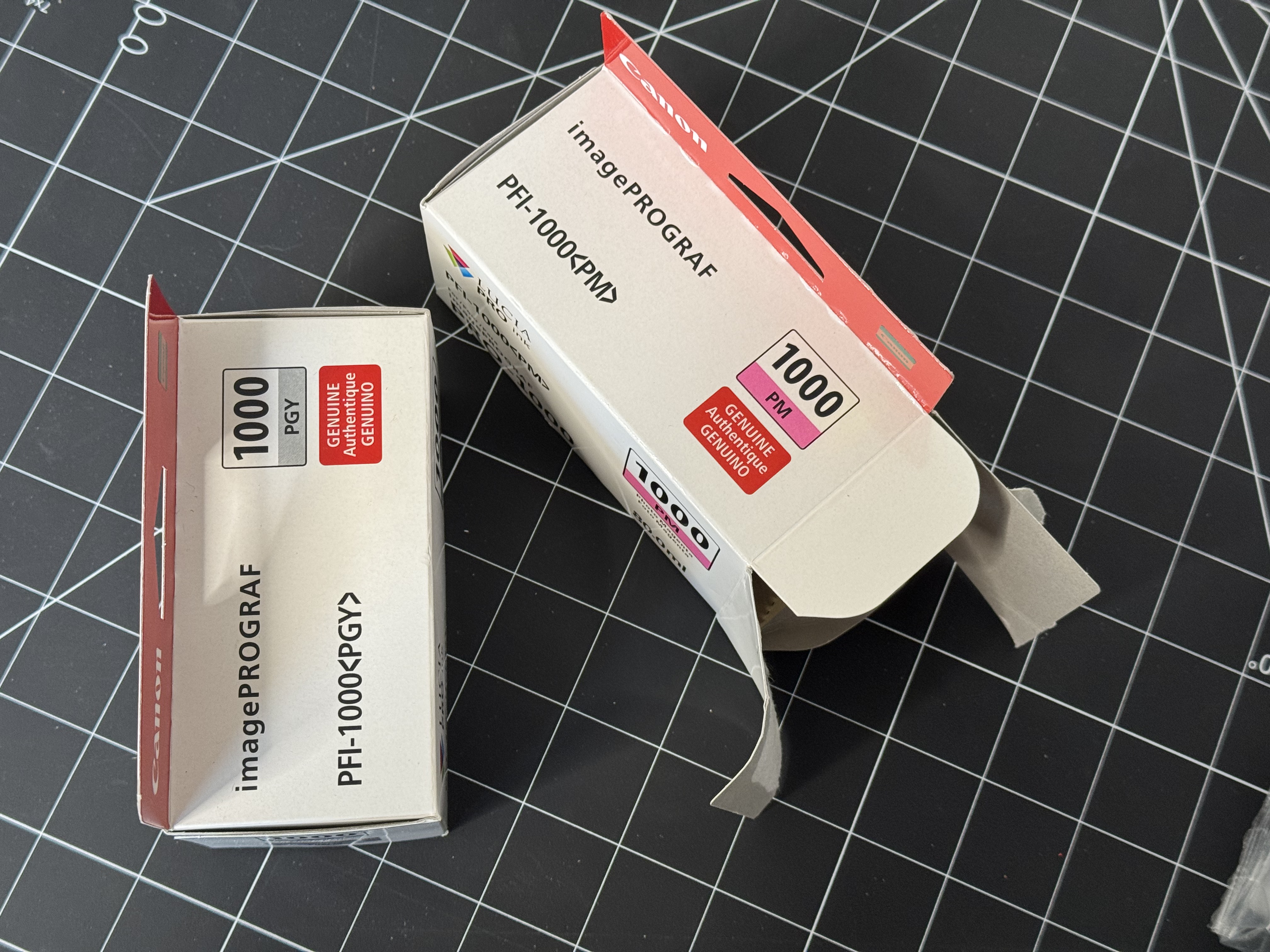 Canon Lucia PRO ink cartridges