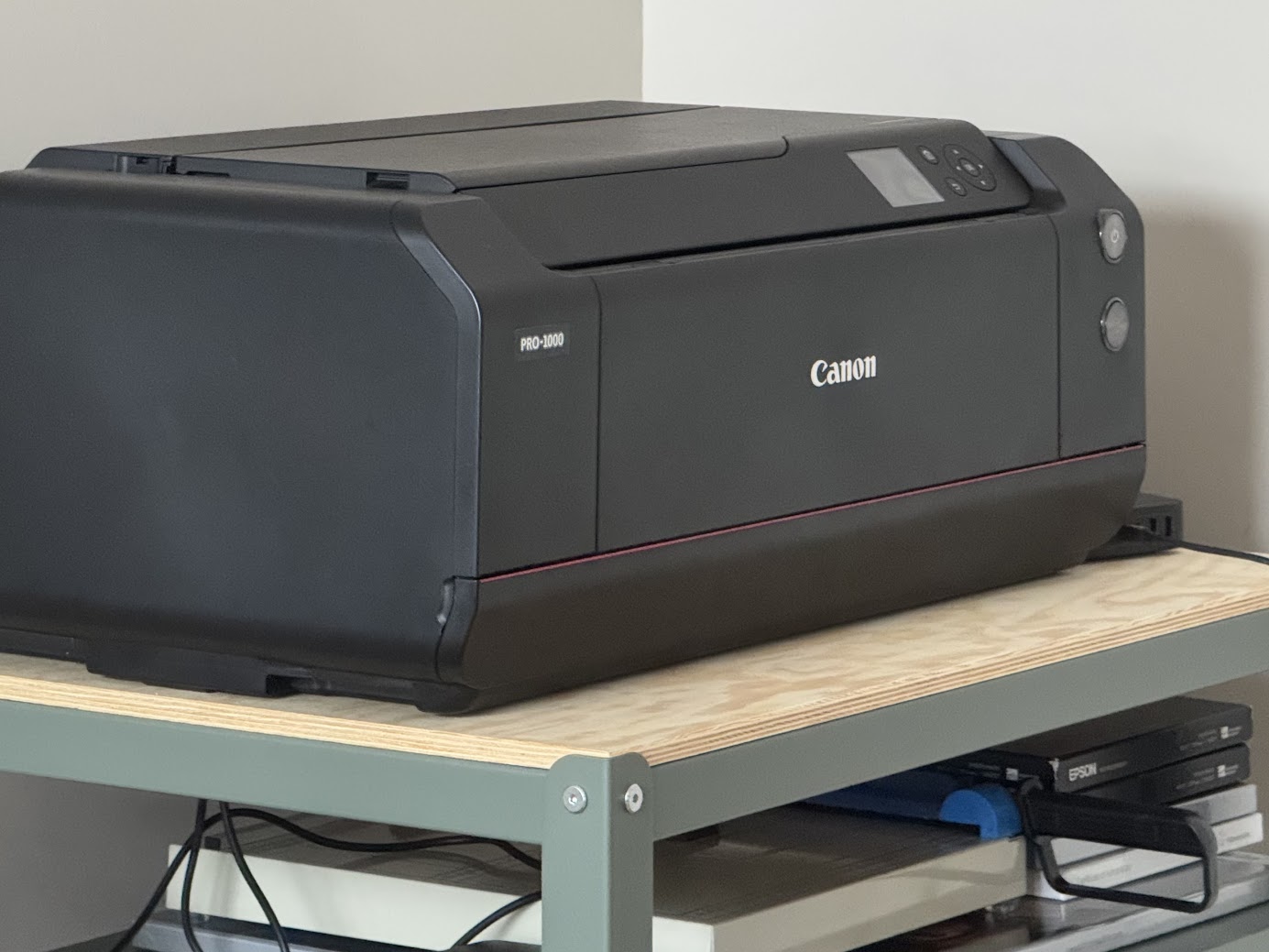 Canon imagePROGRAF PRO-1000 in our home studio